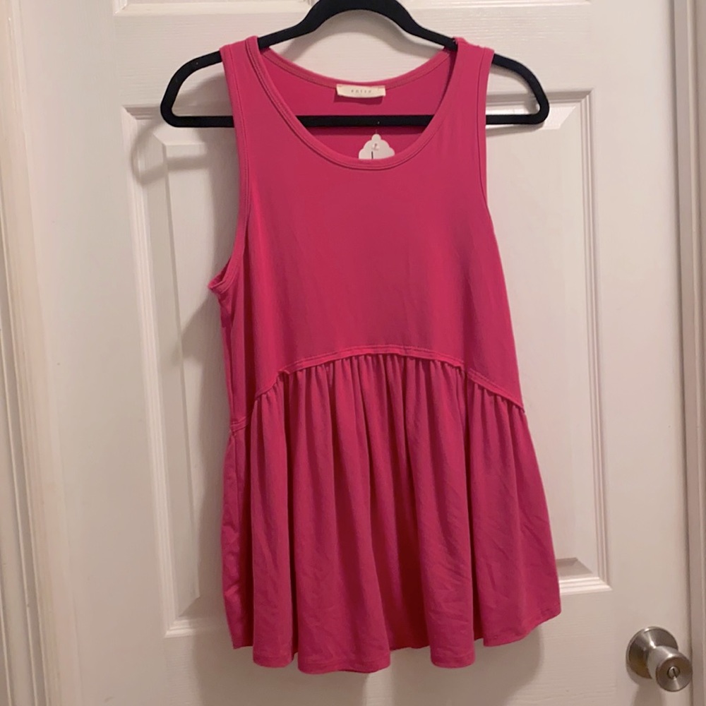 Entro Pink sleeveless top